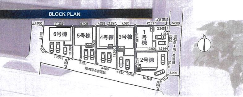 厚木市上依知新築戸建て　第30-1号棟の区画図|配置図「厚木市上依知新築戸建て」