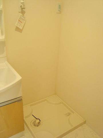 アイビスの洗面所|室内洗濯機置き場