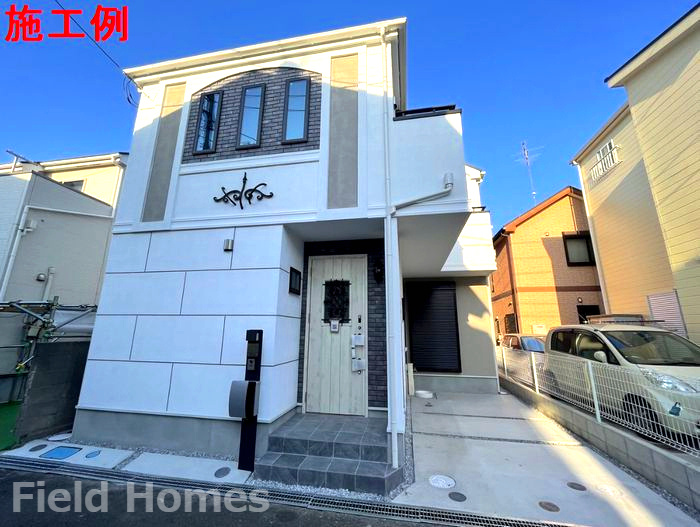 茅ヶ崎市菱沼3丁目　新築戸建ての外観|外観施工例