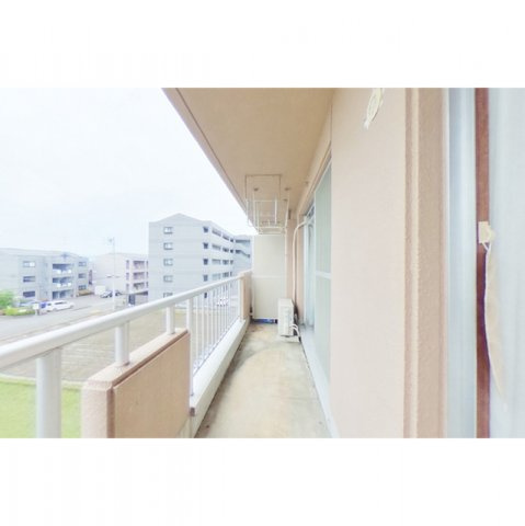 ファミールうすずみのバルコニー