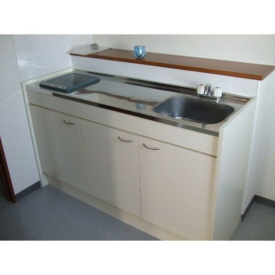 岐阜市加納清野町の事務所のキッチン