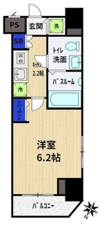 【間取り】 | SKYCOURT　NAKAMURABASHI-2