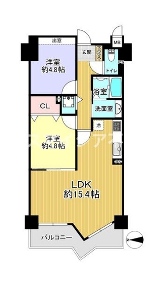 【間取り】 | ふぁみーゆ寝屋川セントラルパークA棟