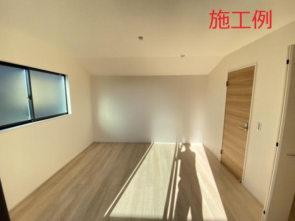 碧南入船町7丁目　全7棟・2号棟の洋室|施工例