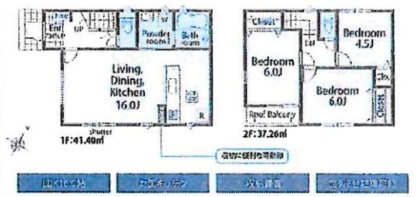 碧南入船町7丁目　全7棟・5号棟の間取り|間取り図です