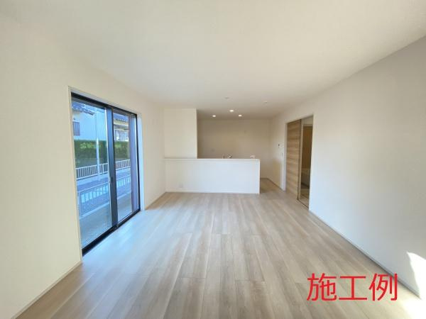 碧南入船町7丁目　全7棟・5号棟の居間・リビング|施工例