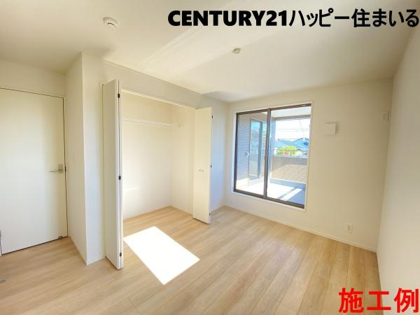 豊川市御津町御馬東第2　全2棟・2号棟の洋室|施工例