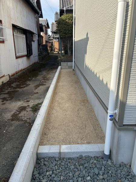 豊川市御津町御馬東第2　全2棟・2号棟の庭|施工例