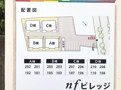 【駐車場】 | nfビレッジ A棟