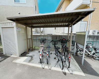 【駐輪場】 | Ｄ－ｒｏｏｍ神谷沢Ａ／Ｂ棟（２棟）