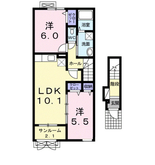 【間取り】 | グレンジェルメＡ