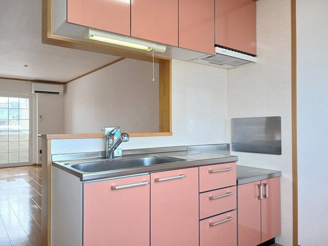 エレガンスヤツオＤのキッチン|お料理しやすいキッチンです