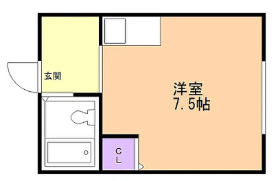 北海道札幌市　豊平区　一棟マンションの間取り