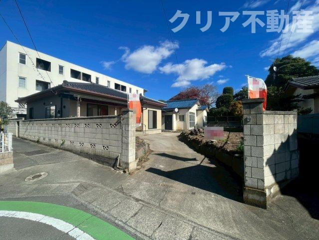 【前面道路含む現地写真】 | 前橋市昭和町3丁目　平屋住宅