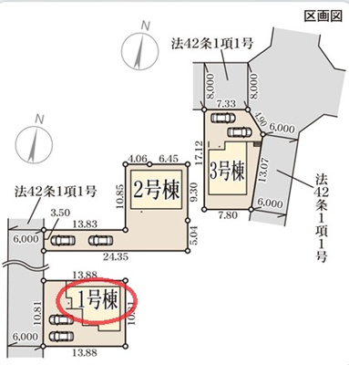【区画図】 | リーブルガーデン湖南市若竹町３期 | 区画図