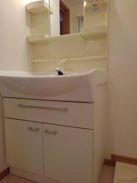 プラネットBの洗面所