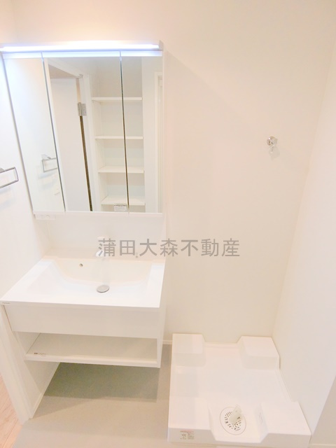 PATH池上の洗面所|独立洗面台　室内洗濯機置き場