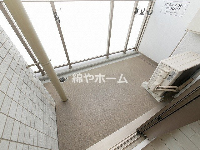 エスリード難波レジデンスのバルコニー|落ち着いた時間を過ごせるバルコニーです