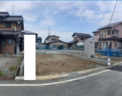 【前面道路含む現地写真】 | リーブルガーデン豊郷町安食南御池 | 前面道路含む現地写真