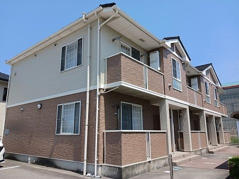 ベルメゾン　ハラダＢの外観|落ち着いた雰囲気の外観です