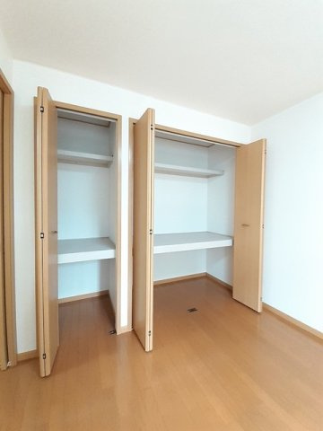 ベルメゾン　ハラダＢの収納|専用の収納スペースです