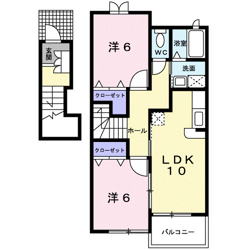 ノイ・フリーデの間取り