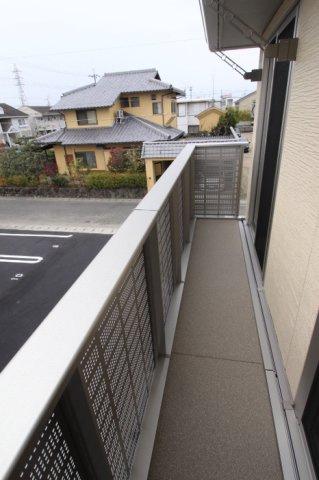 サンビレッジ福成　Ｃのバルコニー