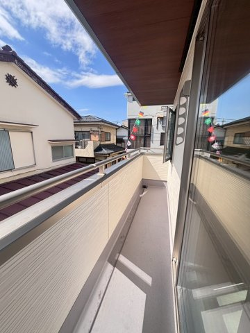 越谷市宮本町新築戸建てのバルコニー