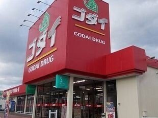 ジュネス・アビタシオンの周辺|ゴダイドラッグ田寺店まで280m