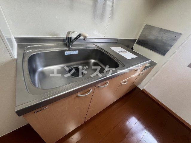 高崎グリーンハイツ Ⅴ　Ａ/Ｂのキッチン|高崎、前橋のお部屋探しはエンドスケープまで！お客様の理想お聞かせ下さい♪