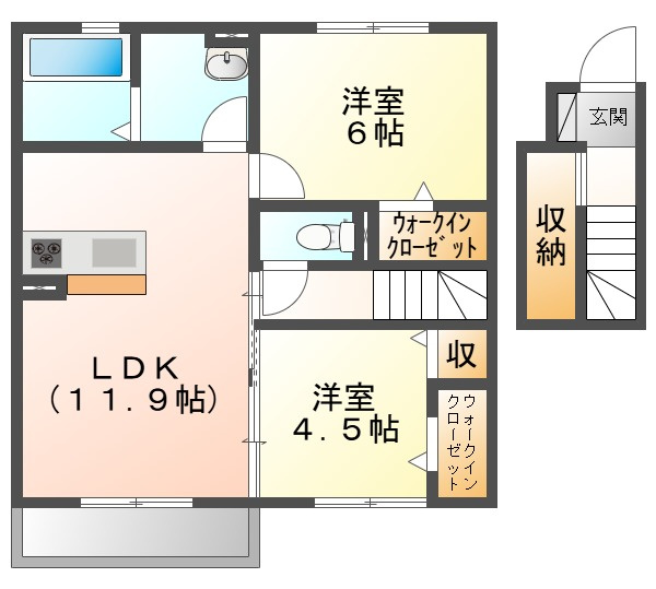 シュロスモリオの間取り