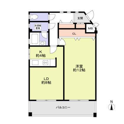 アークパレス誠の間取り