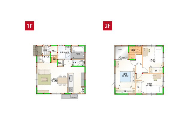 【間取り】 | 高知市鴨部