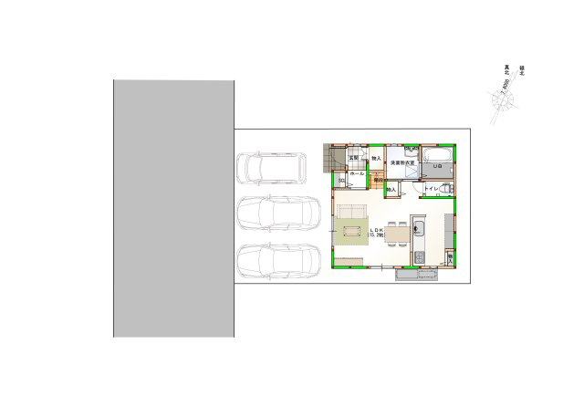 【区画図】 | 高知市鴨部