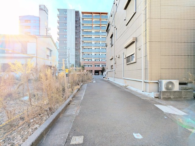 墨田区立川４丁目の売地の前面道路含む現地写真|～前面道路含む現地写真～