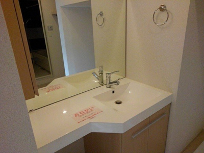 【洗面所】 | プロムナード弐番館 | 明るい洗面所です