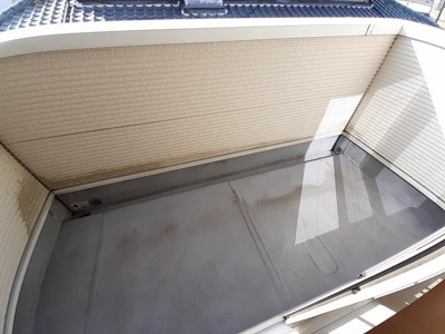 【バルコニー】 | アルマーセン | 広々としたバルコニーです