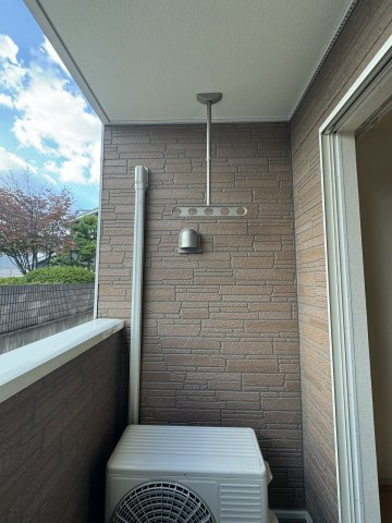 シャルム　Ｃのバルコニー