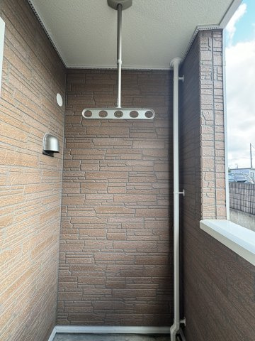 シャルム　Ｃのバルコニー