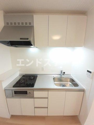 サンハイム　トリバ　Ｂのキッチン|高崎、前橋のお部屋探しはエンドスケープまで！お客様の理想お聞かせ下さい♪