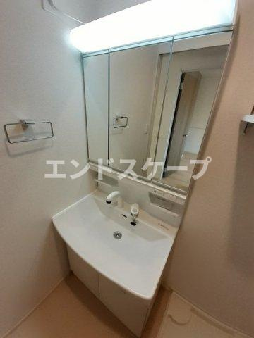 サンハイム　トリバ　Ｂの洗面所|高崎、前橋のお部屋探しはエンドスケープまで！お客様の理想お聞かせ下さい♪