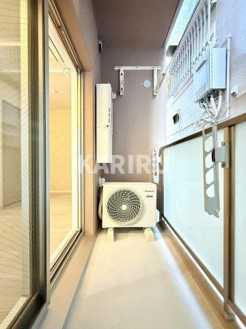 グランイニシオ都島のバルコニー