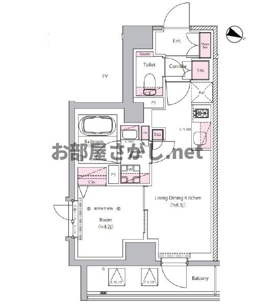 SYFORME NEXT MUKOJIMAの間取り