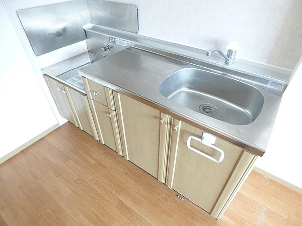 千葉市中央区白旗３丁目の賃貸マンションのキッチン|きれいなキッチンです