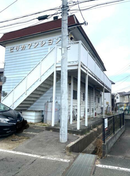 福島県福島市森合谷地　一棟アパートの外観