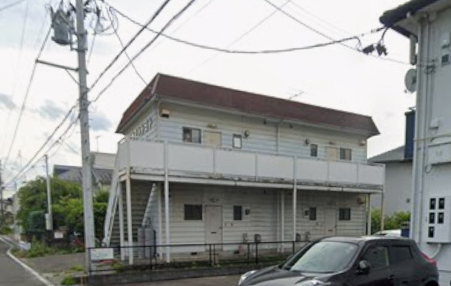 福島県福島市森合谷地　一棟アパートの外観