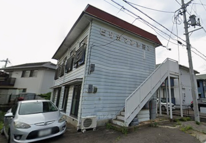 福島県福島市森合谷地　一棟アパートの外観