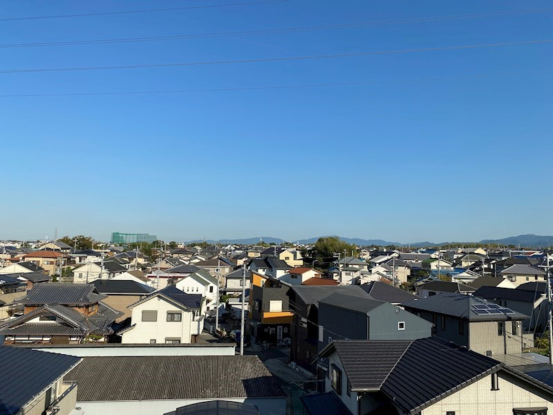 岸和田市上松町の賃貸マンションの展望