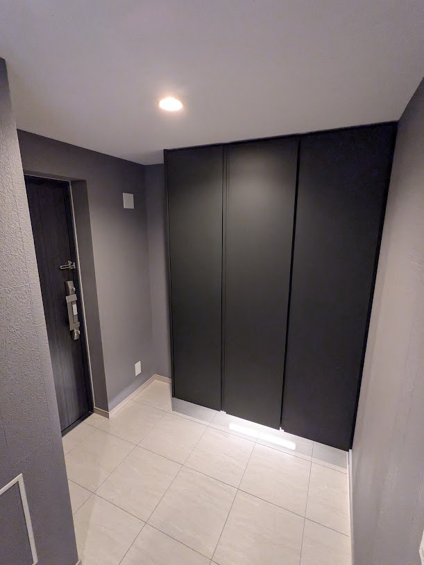 グランパセオ名駅那古野の玄関|シンプルで使いやすい玄関です