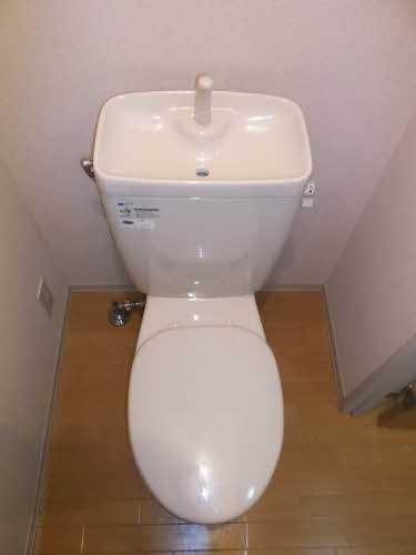 ファミール唐国IIのトイレ